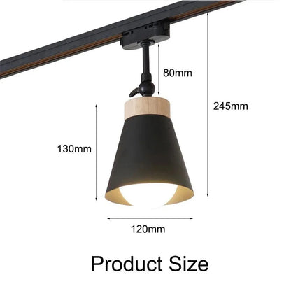 Devolis | LED-spot op 2-fasen rail E27