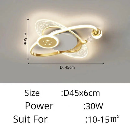 Stellarix | Moderne LED-plafondlamp met dimbare intensiteit