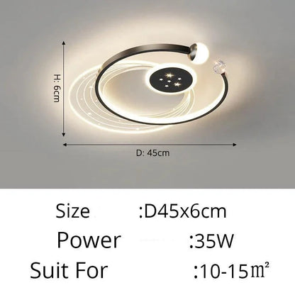 Stellarix | Moderne LED-plafondlamp met dimbare intensiteit