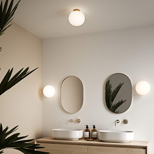 GlowMist | Plafondlamp en mondgeblazen glas