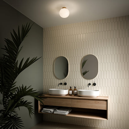 GlowMist | Plafondlamp en mondgeblazen glas