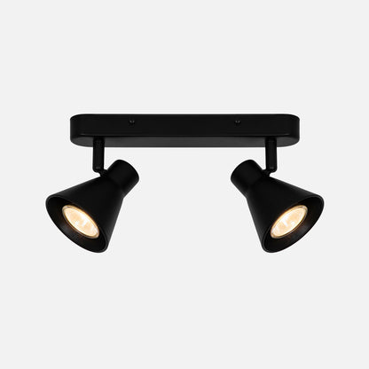 DuoBeam | Draaibare Spotbalk met 2 Lampen