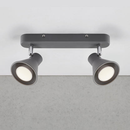 DuoBeam | Draaibare Spotbalk met 2 Lampen