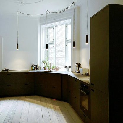 FocusRay | Richtbare hanglamp met stoffen kabel