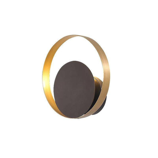 Hedendaagse Muurapplique Gouden Cirkel | CirclArt