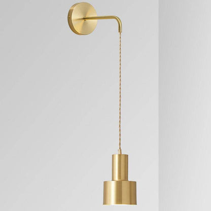 Aurora Dorée – Hangende wandlamp in gouden afwerking