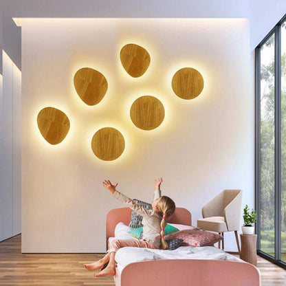 NordicOvale – LED wandlamp van hout met Scandinavisch design