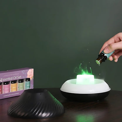 VolcaZen - Nachtlampje Vulkanische Diffuser voor Essentiële Oliën