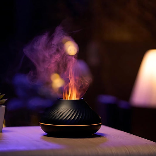 VolcaZen - Nachtlampje Vulkanische Diffuser voor Essentiële Oliën